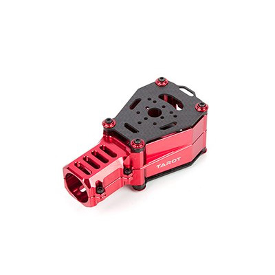 [TR] OCTO Rotor-X(Coaxial) Motor Mount for X8 (RED/��25mm/High Grade)