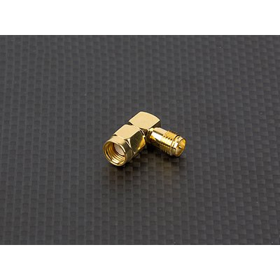 [TR] 90�� RP-SMA Plug Male to SMA Jack Adaptor for 5.8Ghz FPV Antenna