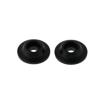 [ARRMA] AR320216 Wing Button Aluminum Black (2)