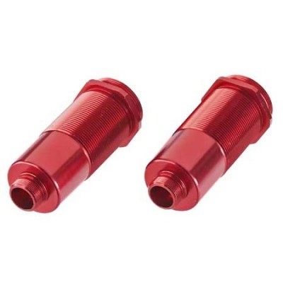 [ARRMA] AR330212 Shock Body 16x51mm Aluminum Red (2)