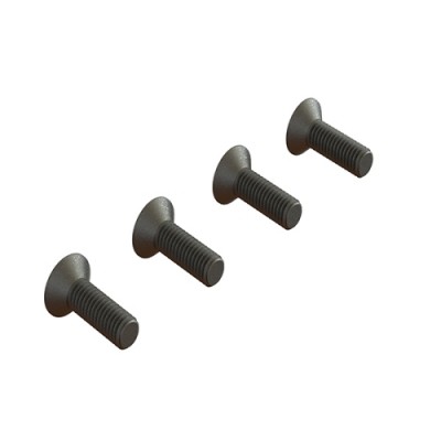 [ARRMA] Flat Head Hex Machine Screw M5x16mm (4)