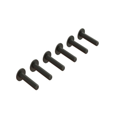 [ARRMA] Flanged Button Head Screw M4x20mm (6)