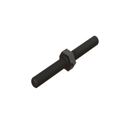 [ARRMA] Steel Turnbuckle M4x40mm (Black)