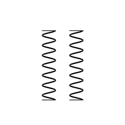 [ARRMA] Shock Springs: 130mm 2.21N/mm (12.62lb/in)(2)