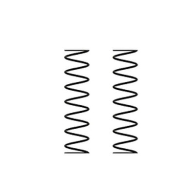 [ARRMA] Shock Springs: 130mm 2.51N/mm (14.33lb/in)(2)