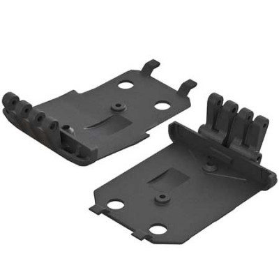 [ARRMA] AR320401 F/R Lower Skidplate (2) 4x4 Granite MEGA