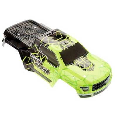 [ARRMA] AR402253 Body Painted/Decal Green Granite 4x4 Mega