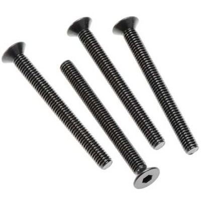 [ARRMA] AR722440 Flt Head Hex Machine Screw 4x40mm 4x4 (4)