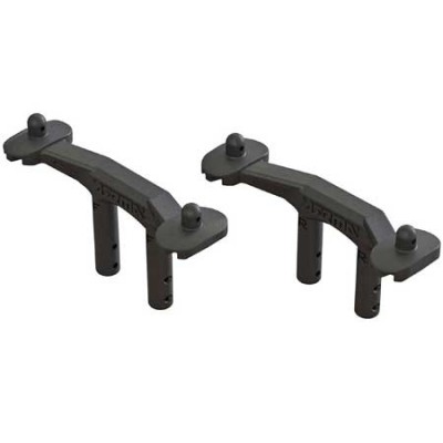 [ARRMA] AR320404 MT Body Mount Set 4x4 Granite Mega