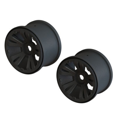 [ARRMA] AR510111 MT 3.8 Wheel 17mm Hex Black (2)