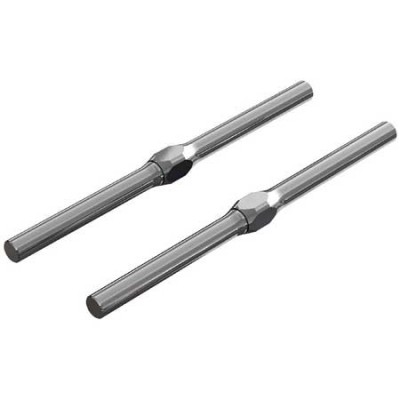 [ARRMA] AR330526 Steel Turnbuckle 4x71mm Black