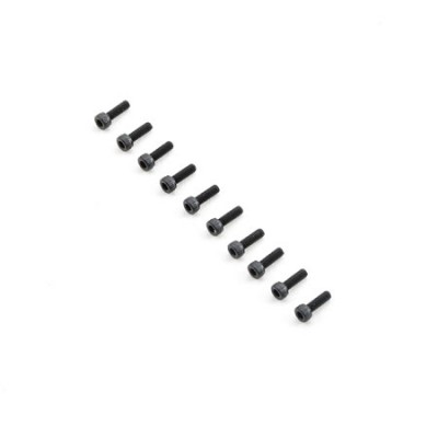[TEAM LOSI] Cap Head Screws, M2.5x8mm (10)