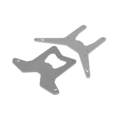 [TEAM LOSI] Top Plate Set, Front/Rear: LST 3XL-E