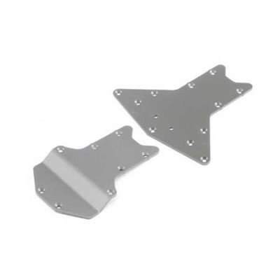 [TEAM LOSI] Skid Plate Set,Front/Rear: LST 3XL-E
