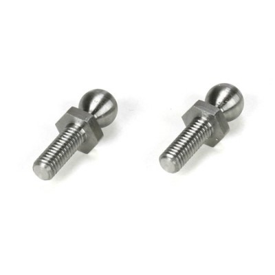 [TLR Racing] Titanium Ball Stud, 4.8 x 8mm (2)22/22T