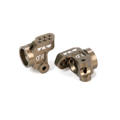 [TLR Racing] Rear Hub Set,  3mm Axle, Aluminum: 22 3.0, 22-4 �ɼ�