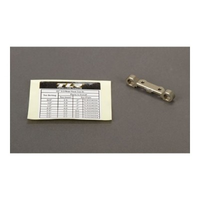 [TLR Racing] Rear Toe Plate, -2 degrees, HRC, Alum: 22 3.0 �ɼ�