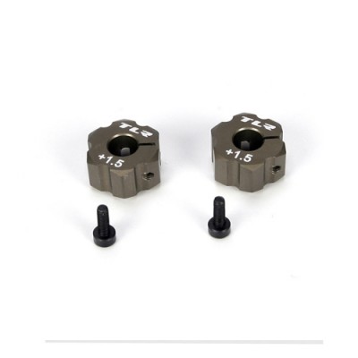 [TLR Racing] Rear Hex,  1.5mm Width, Aluminum: 22