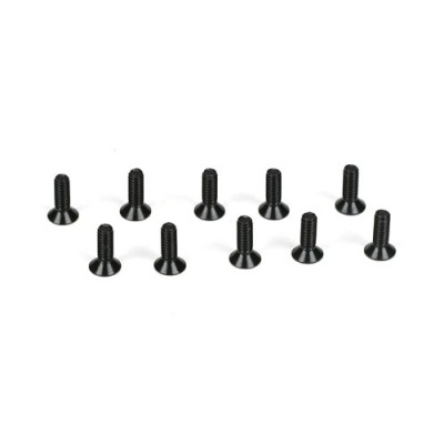 [TLR Racing] Flathead Screws, M2 x 6mm (10)