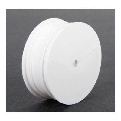 [TLR Racing] Front Wheel, 12mm Hex, White (2): 22 3.0 (2������)