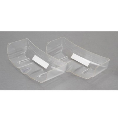 [TLR Racing] 6.5 Medium Downforce Wing, Clear, Precut (2)