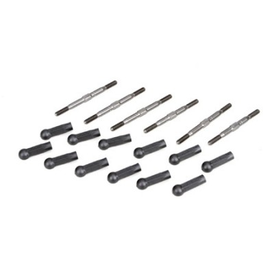 [TLR Racing] TLR334016  HD Turnbuckle Kit, Titanium (6): 22/2.0