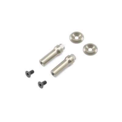 [TLR Racing] Aluminum Battery Mount Post Set: 22 4.0  �ɼ�