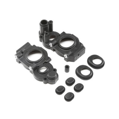 [TLR Racing] Gear Case Set, 3-Gear Laydown: 22 4.0