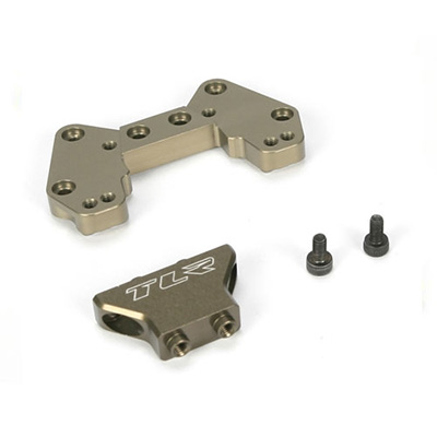 [TLR Racing] [TLR2061] Rear Camber Block, Mid Engine, Aluminum, 22