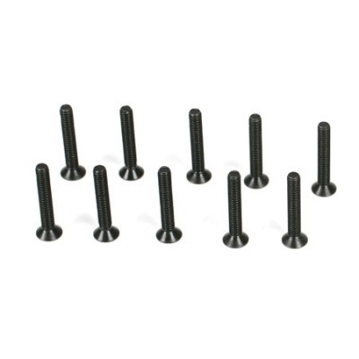 [TLR Racing] Flathead Screws, M2.5 x 16mm (10)