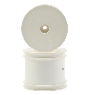 [TLR Racing] [TLR7003] Front / Rear Wheel, White: 22T