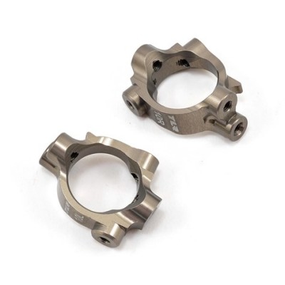 [TLR Racing] Castor Block Set, 10 degrees, Aluminum: 22-4 �ɼǺ�ǰ