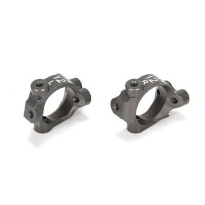 [TLR Racing] Caster Block Set, 12.5 degrees, Aluminum: 22-4
