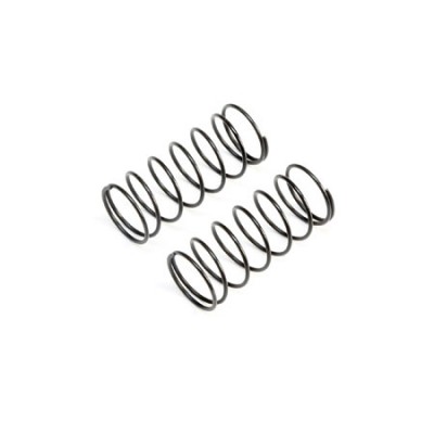 [TLR Racing] Black Front Springs, Low Frequency, 12mm (2)