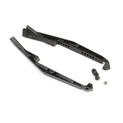 [TLR Racing] Mud Guard Set, w/Fan Mount: 22 5.0