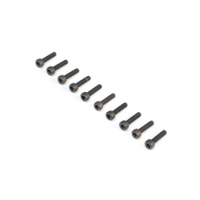 [TLR Racing] Cap Head Screws, M2.5 x 10mm (10)