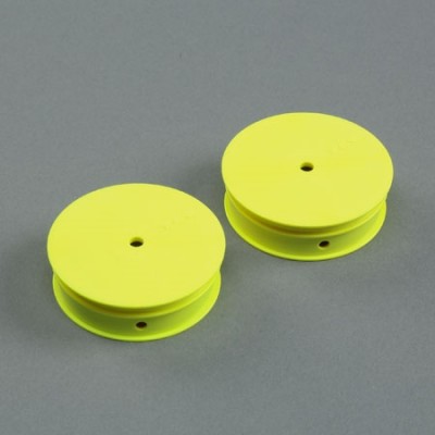[TLR Racing] Narrow Front Wheel, Stiffezel, Yellow (2): 22 5.0 AC