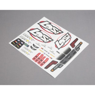 [TEAM LOSI] Sticker Sheet: Baja Rey �ɼ�