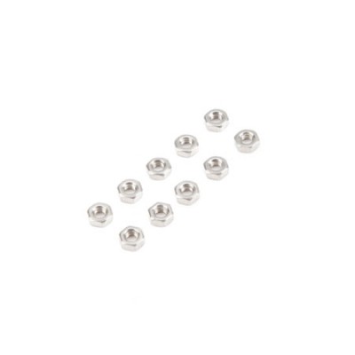 [TEAM LOSI] Flat Nut, M3 x 0.5 x 5mm (10)