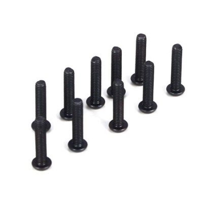 [TLR Racing] Button Head Screws, M2.5 x 12mm (10)