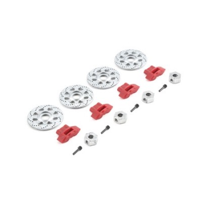 [TEAM LOSI] Hex, Rotor, Caliper, Pin Set (4): Baja Rey,Rock Rey