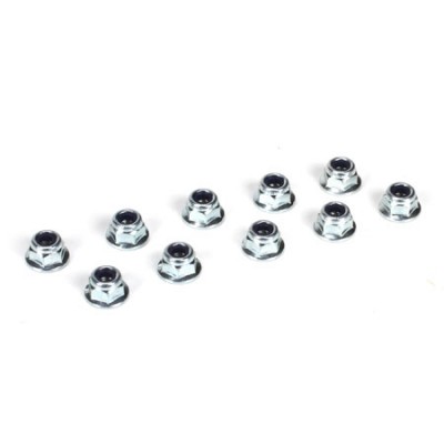 [VATERRA] M4 Nylock Flanged Nut (10)