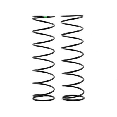 [TLR Racing] 5IVE-B Rear Shock Spring (2) (Green - 5.1 lb Rate)