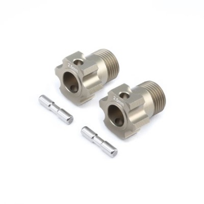 [TLR Racing] Wheel Hex, Pin, +2.5mm (2): 5B, 5T, MINI WRC