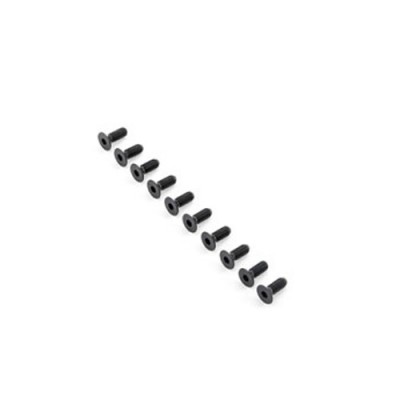 [TLR Racing] Flat Head Screws, M6x16mm (10)