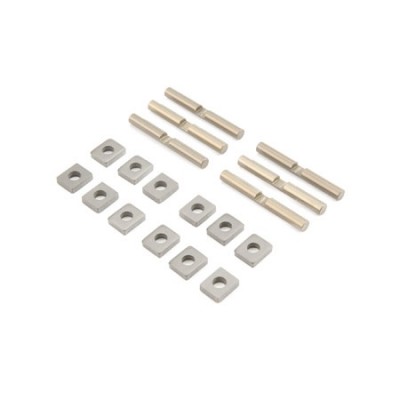 [TLR Racing] Cross Pins, Support Blocks, Al: 5T, MINI WRC