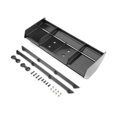[TLR Racing] Wing and Wicker Bills, Black: 5IVE B