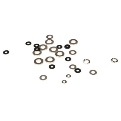 [TEAM LOSI] Washer Assortment, 6 sizes (27): 5IVE-T,MINI WRC