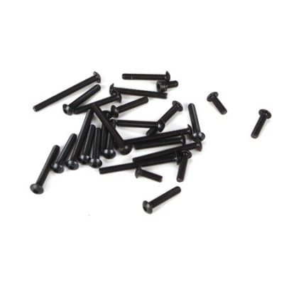 [TEAM LOSI] 4mm BH Screw Asst. (27): 5IVE-T,MINI WRC