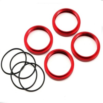 [TEAM LOSI] Losi Aluminum Shock Adjuster Nut Set (4)
